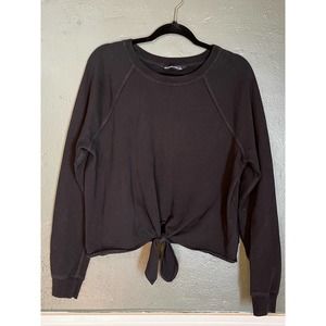 Abercrombie & Fitch black sweatshirt black large